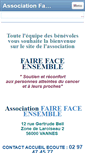 Mobile Screenshot of faire-face-ensemble.com